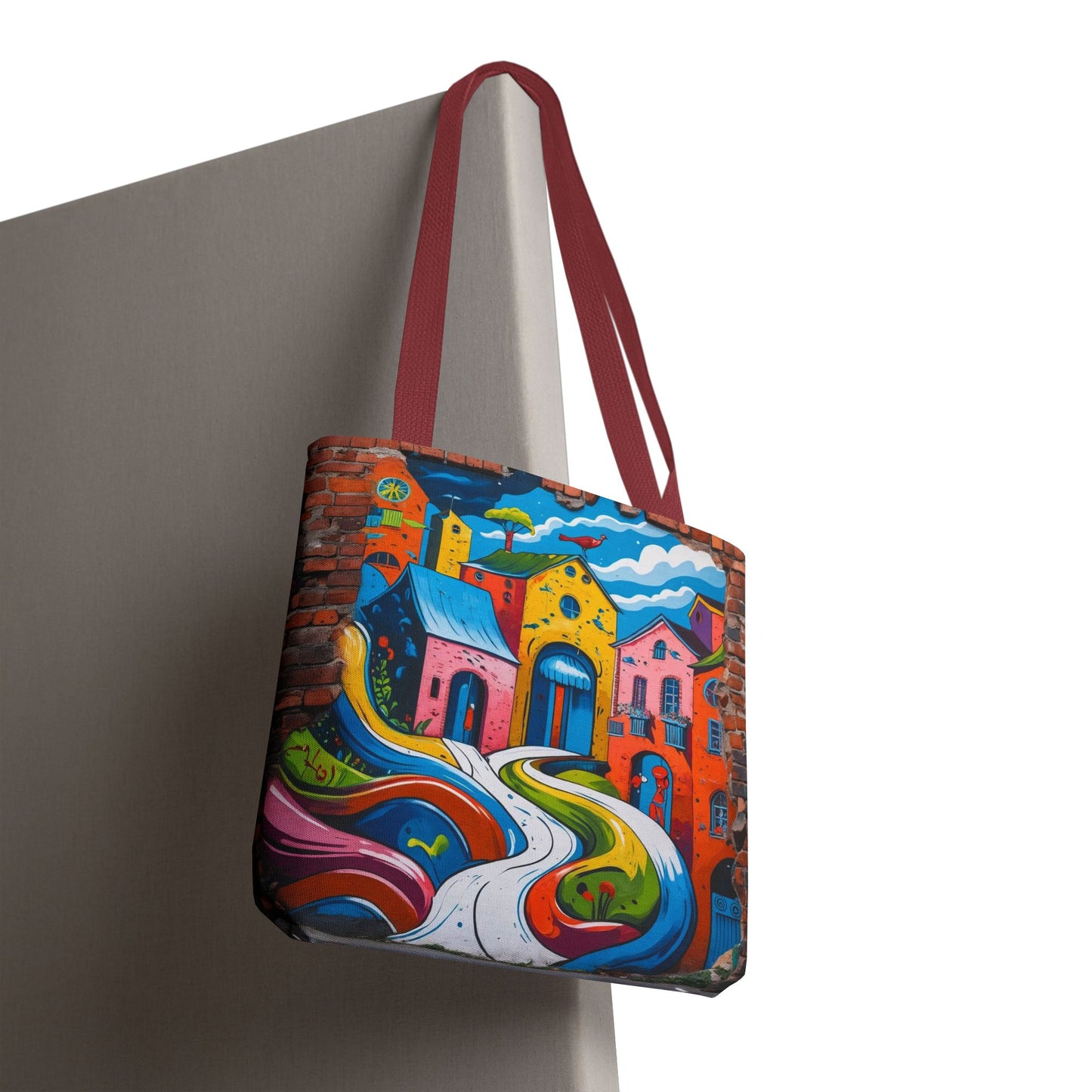 Artistic Surge - Eco-Friendly Canvas Tote Bag - HOUSES