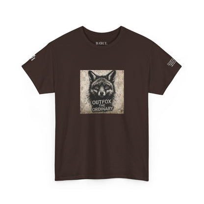 Rebel Graphic Tee - Unisex Heavy Cotton T-Shirt for the Wild at Heart. Rebel Tees, Born to Be Worn - Outfox The Ordinary