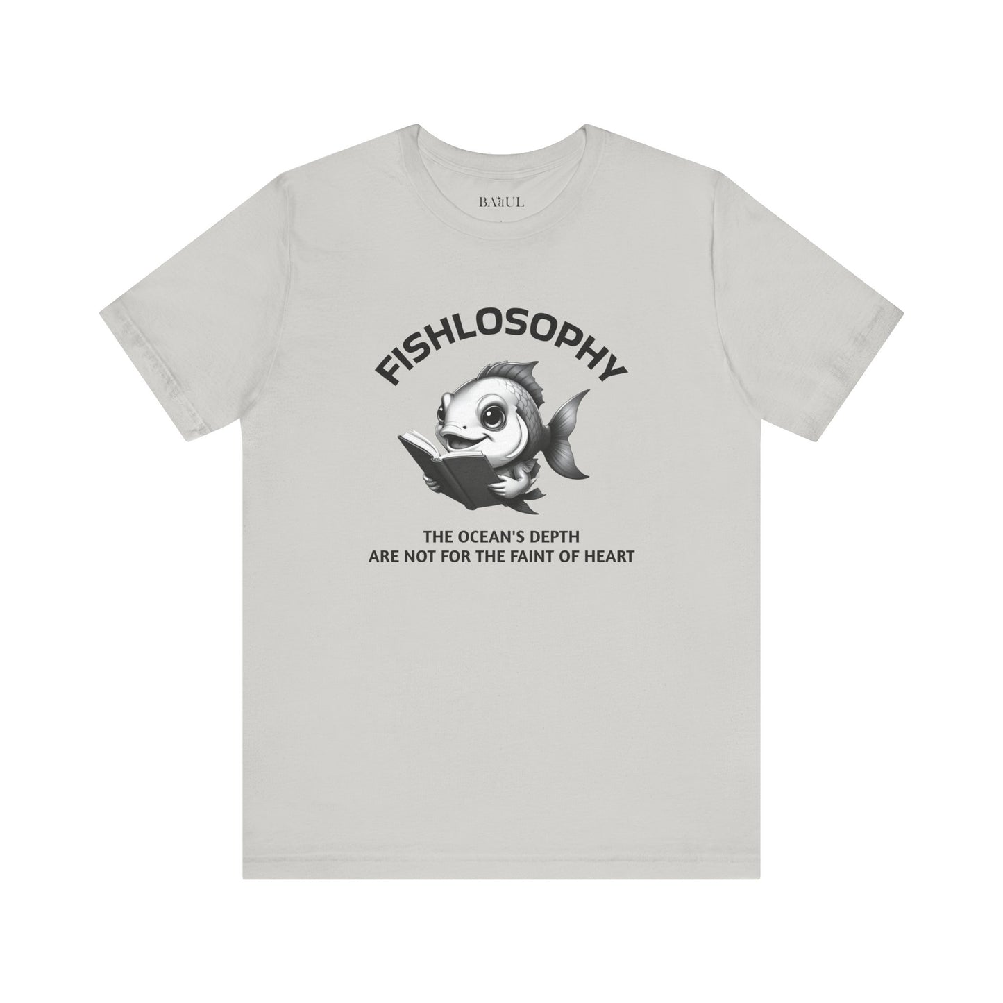 Fishlosophy Unisex Jersey Short Sleeve Tee –  The Ocean' depth is not for the faint of heart