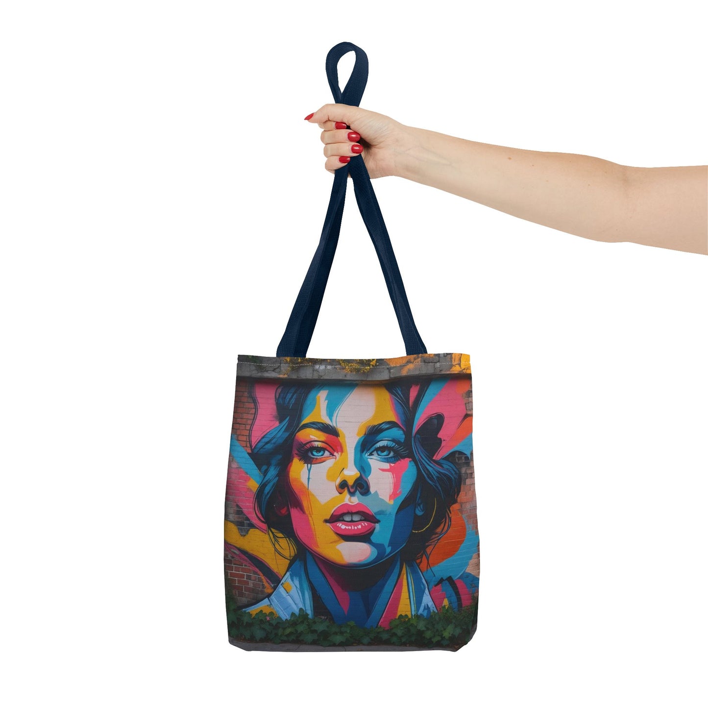 Artistic Surge - Eco-Friendly Canvas Tote Bag - WOMAN'S FACE