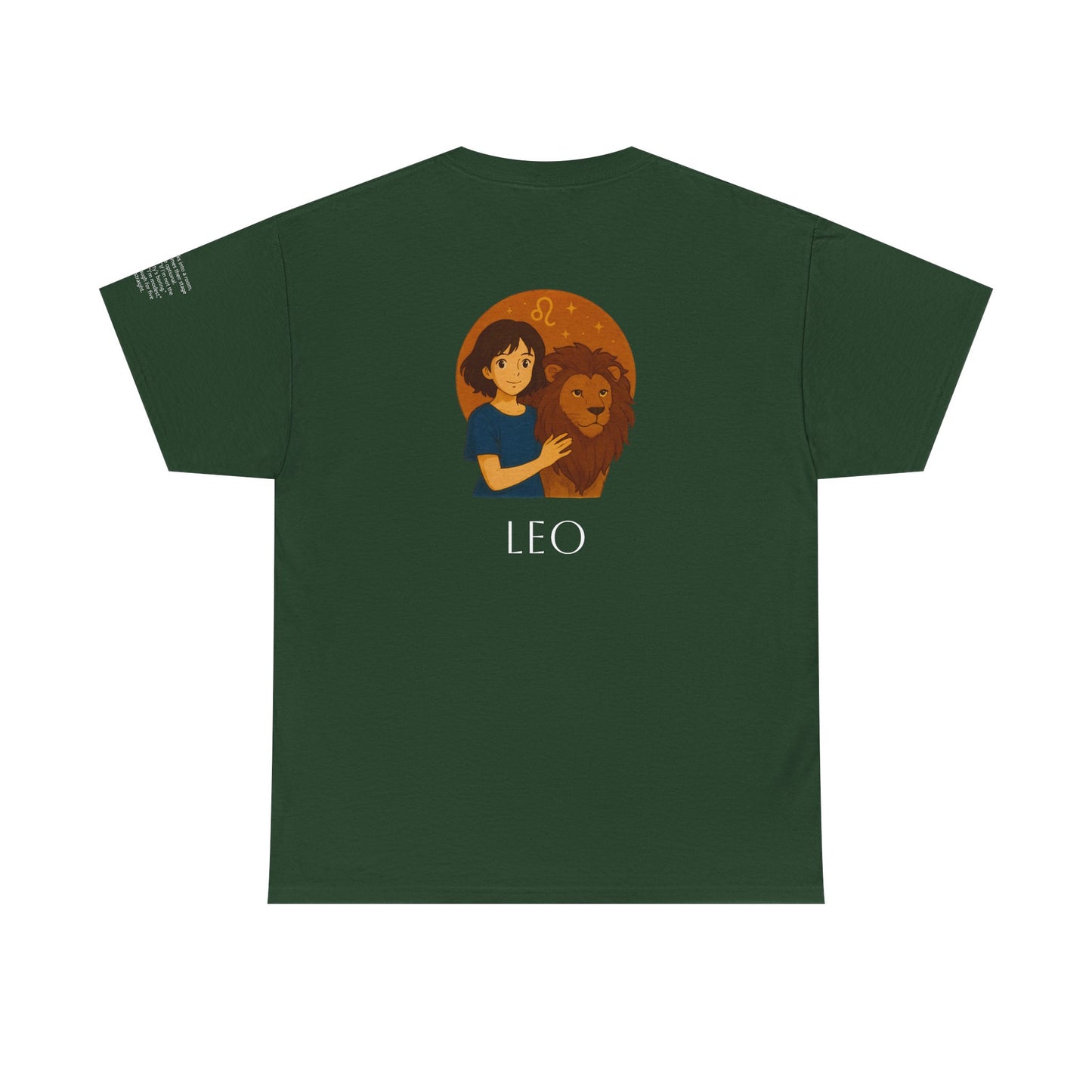 LEO - Dreamy Zodiac T-Shirts – The Magic of the Stars in Ghibli Style