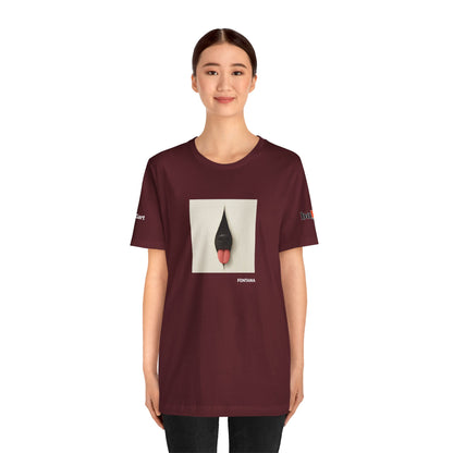 DOGART Unisex Jersey Dog T-Shirt - FONTANA - Iconic Painting Reimagined with Dogs