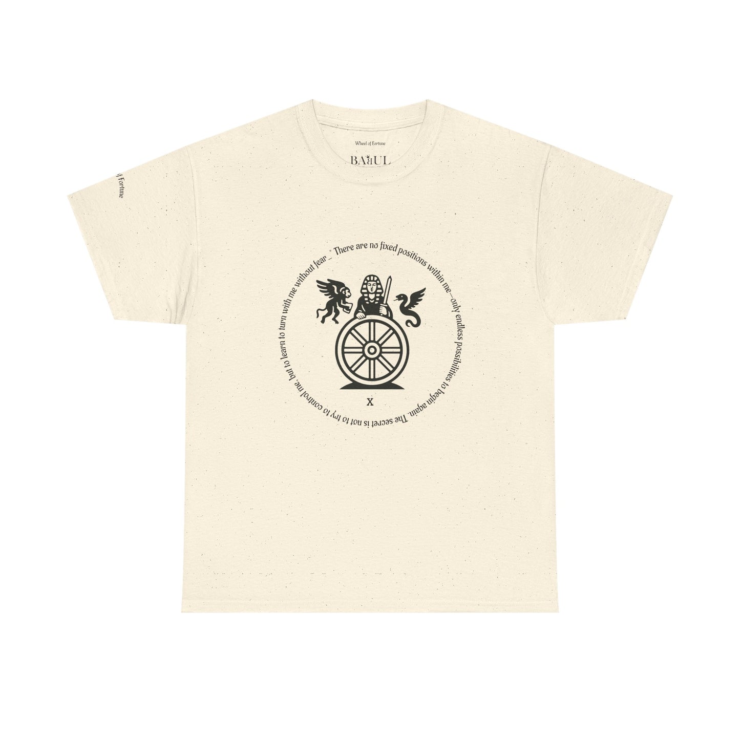 Wheel of Fortune - ArcanaPop T-Shirt – Where Tarot Magic Meets Pop Art