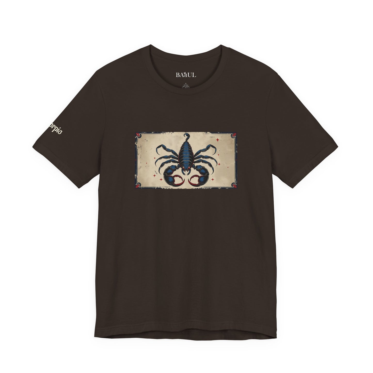 Scorpio - Gothic Zodiac T-Shirt. Zodiac in the Shadows