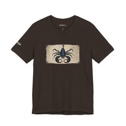 Scorpio - Gothic Zodiac T-Shirt. Zodiac in the Shadows