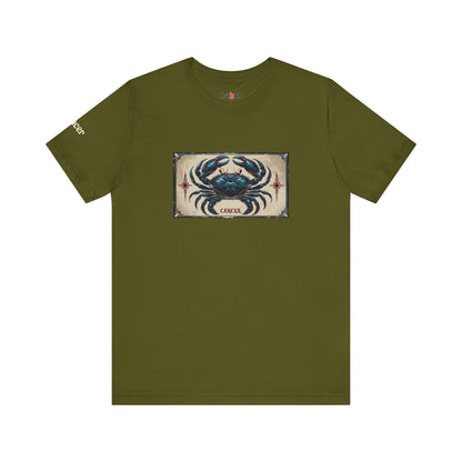 Cancer - Gothic Zodiac T-Shirt. Zodiac in the Shadows