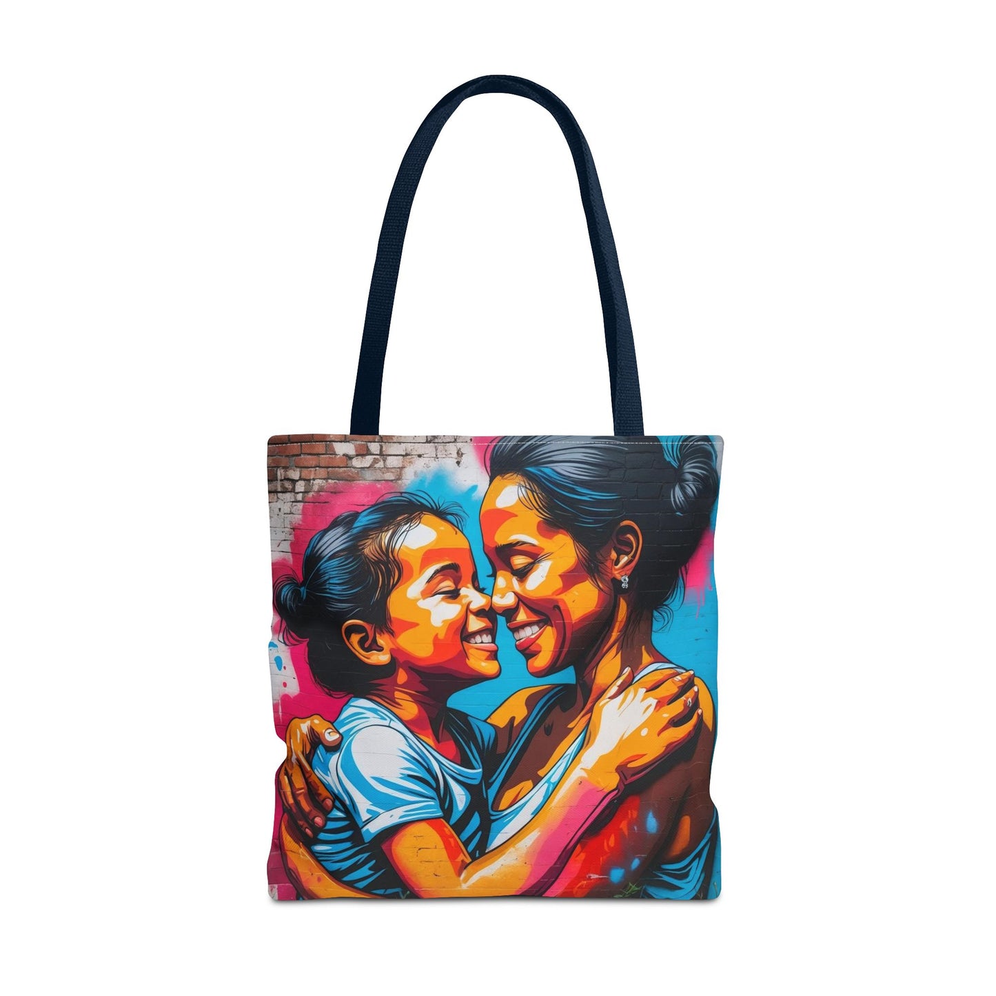 Artistic Surge - Eco-Friendly Canvas Tote Bag - SMILING HUG
