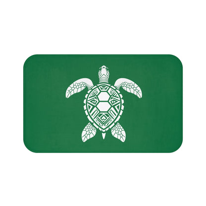 Tribal Bath Mat. Ocean Energy, Tribal Style