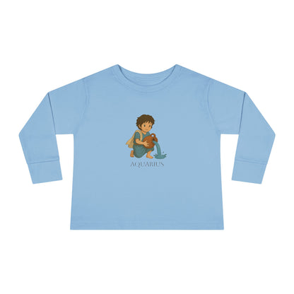 Zodiac Dreams Long Sleeve Tee - Aquarius