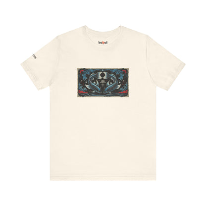 Pisces - Gothic Zodiac T-Shirt. Zodiac in the Shadows
