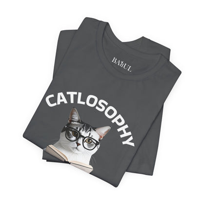 Catlosophy Unisex Jersey Short Sleeve Tee –  "I am not ignoring you" Design