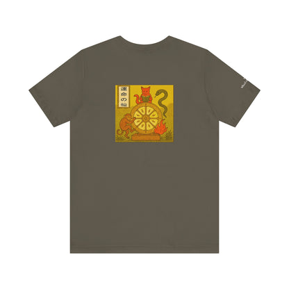Wheel of Fortune - Tarot in Ukiyo-e Style