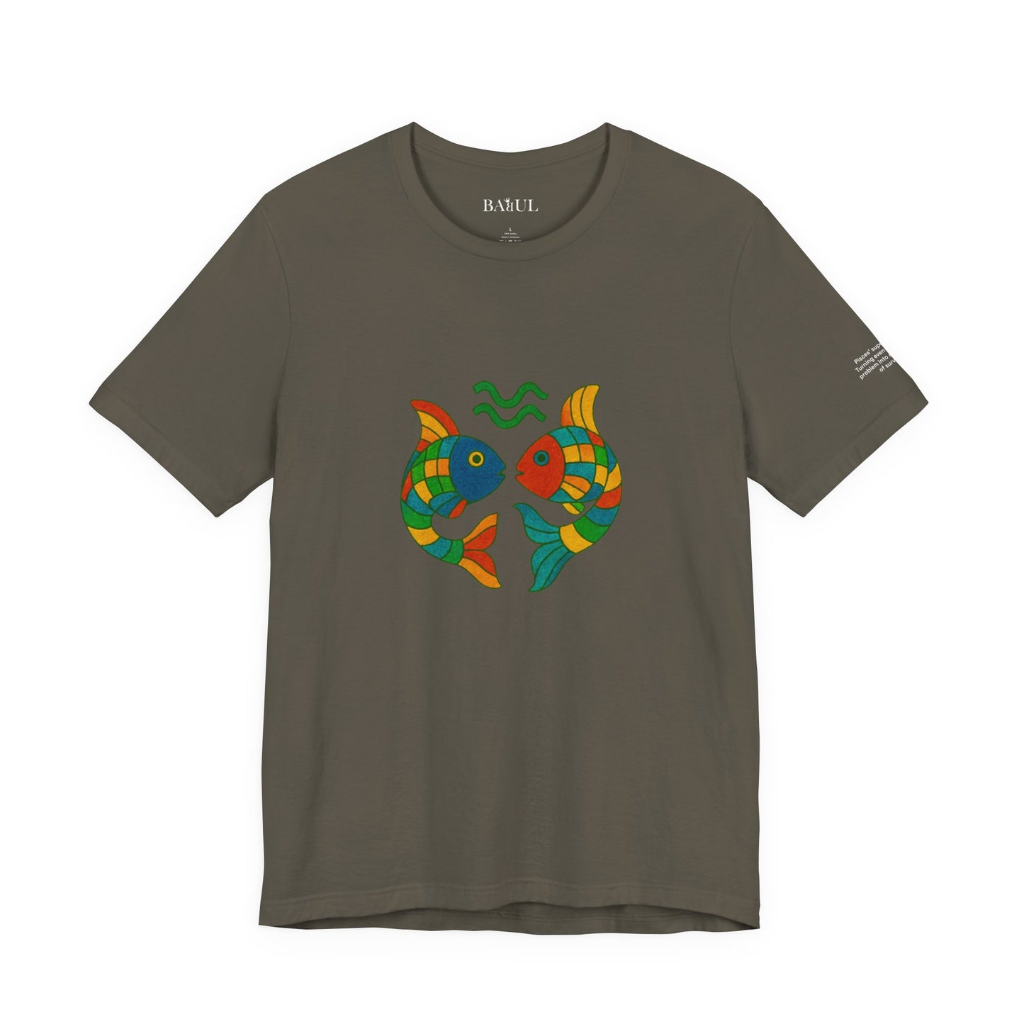 PISCES - T-shirt, The Zodiac in Colors