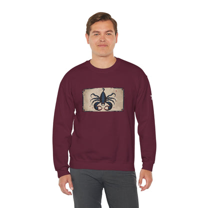 Scorpio - Gothic Zodiac Blue Sweatshirt