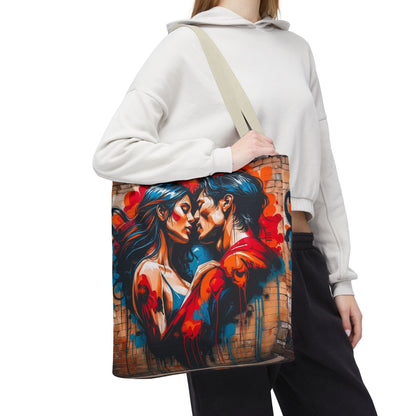 Artistic Surge - Eco-Friendly Canvas Tote Bag - LOVERS