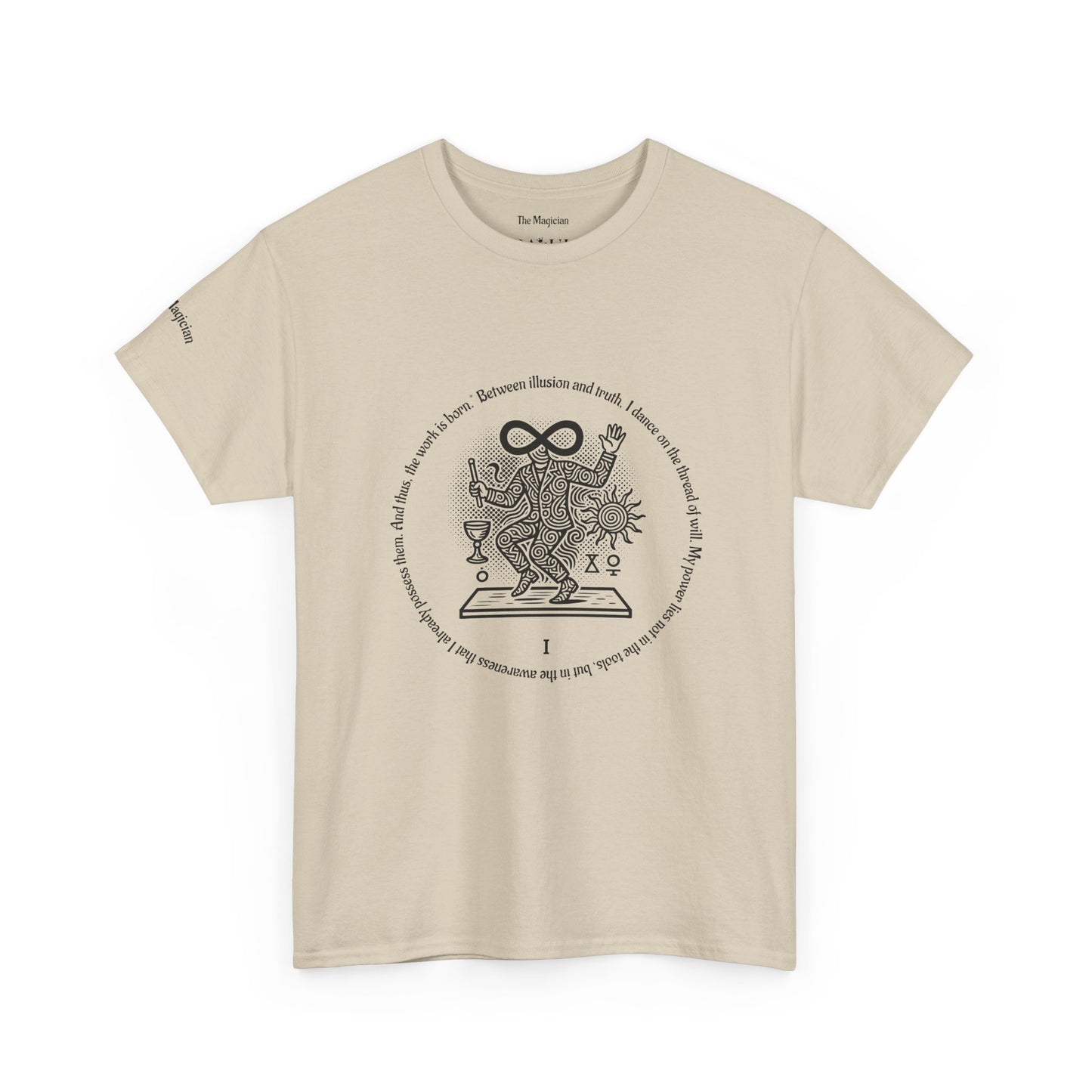 The Magician - ArcanaPop T-Shirt – Where Tarot Magic Meets Pop Art