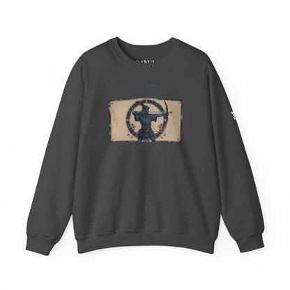Sagittarius - Gothic Zodiac Blue Sweatshirt