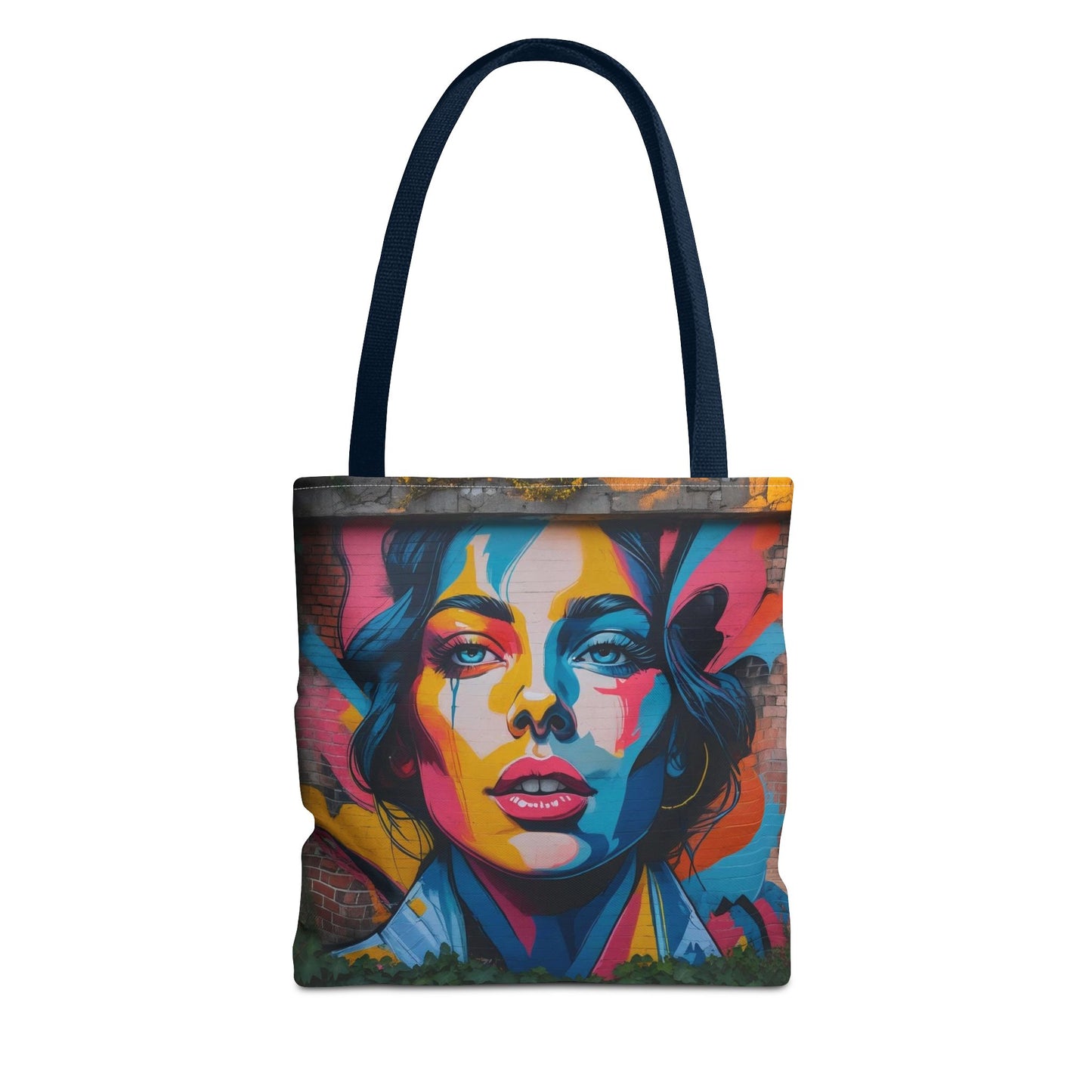 Artistic Surge - Eco-Friendly Canvas Tote Bag - WOMAN'S FACE