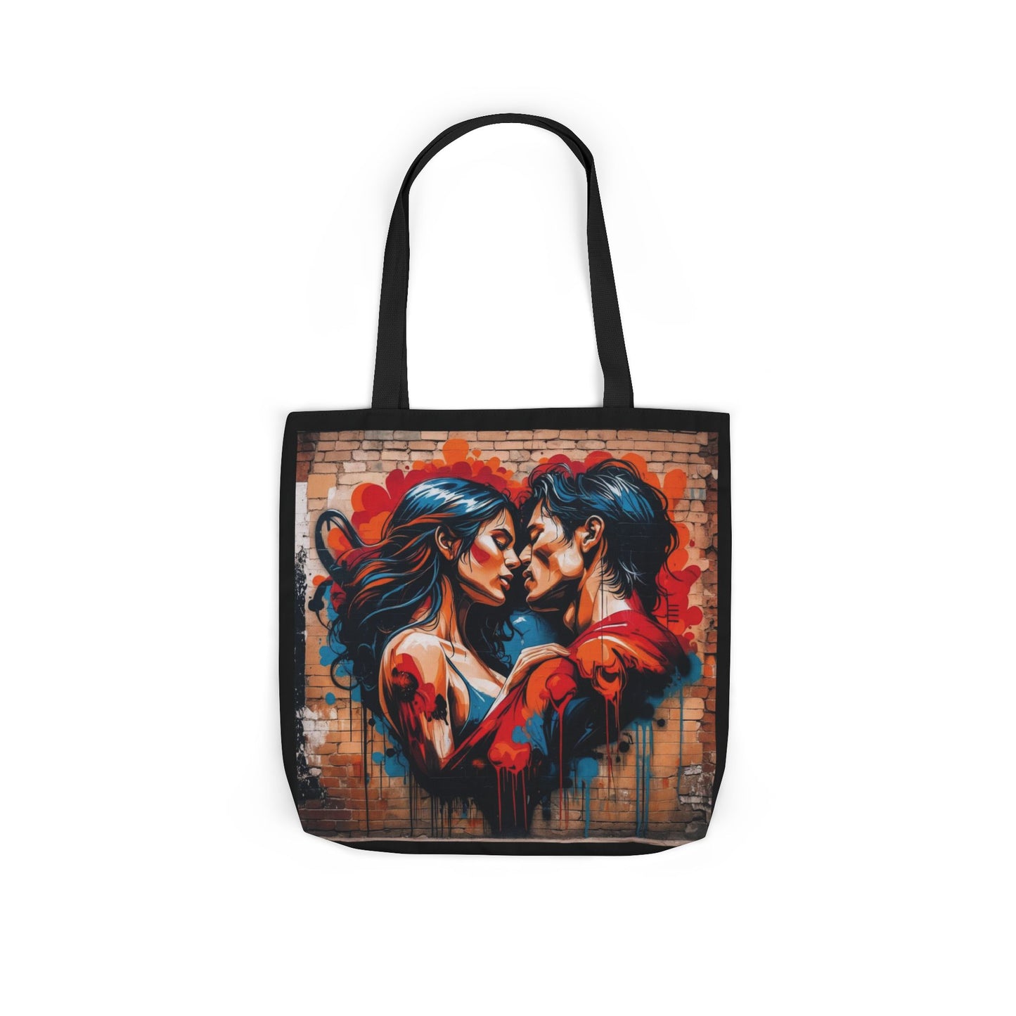 Artistic Surge - Eco-Friendly Canvas Tote Bag - LOVERS