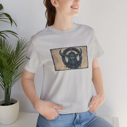 Capricorn - Gothic Zodiac T-Shirt. Zodiac in the Shadows