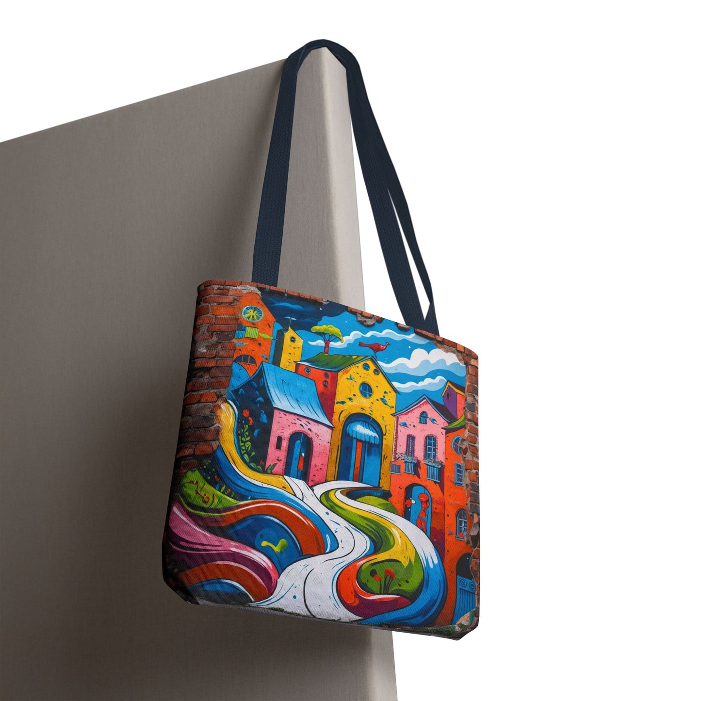 Artistic Surge - Eco-Friendly Canvas Tote Bag - HOUSES