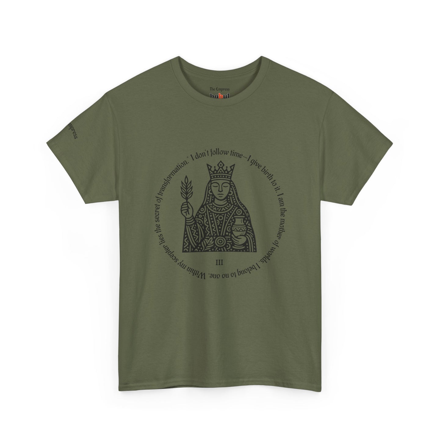 The Empress - ArcanaPop T-Shirt – Where Tarot Magic Meets Pop Art