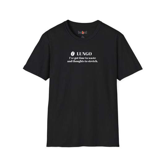 CoffeeTherapy T-Shirt – Irony Is the Best Cure (Right After Coffee)