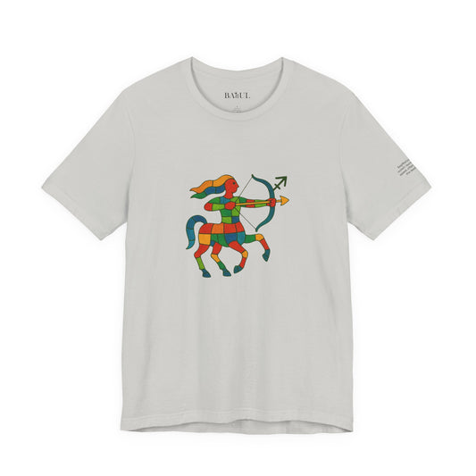 SAGITTARIUS - T-shirt, The Zodiac in Colors