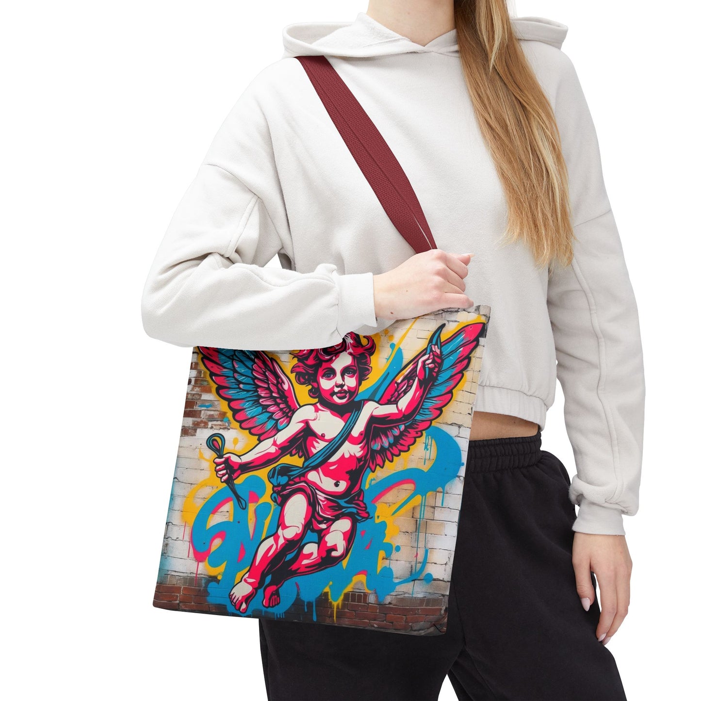 Artistic Surge - Eco-Friendly Canvas Tote Bag - ANGEL