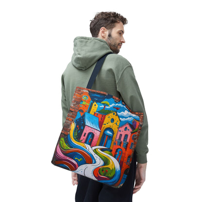 Artistic Surge - Eco-Friendly Canvas Tote Bag - HOUSES