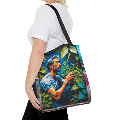 Artistic Surge - Eco-Friendly Canvas Tote Bag - LOVE FOR NATURE