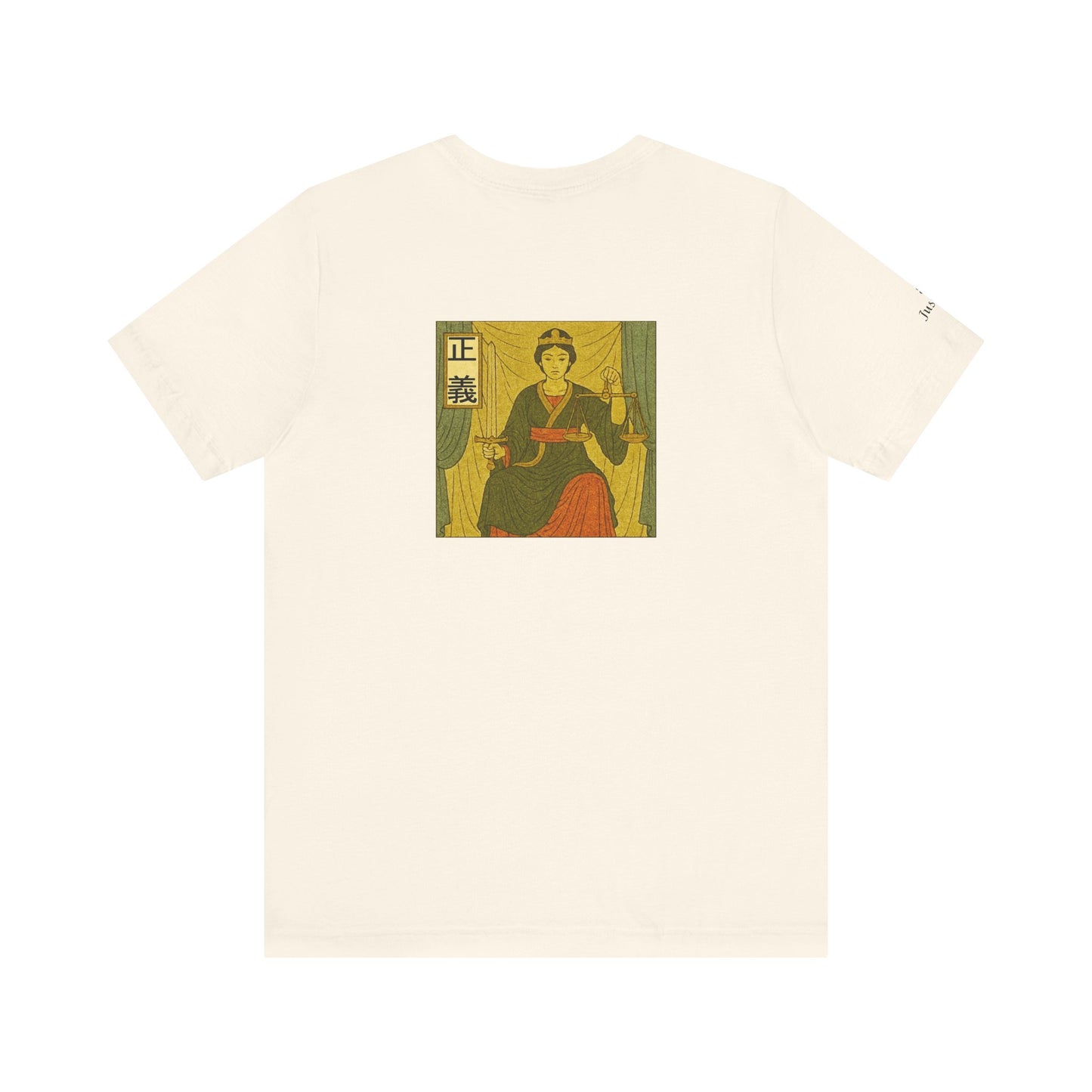 Justice - Tarot in Ukiyo-e Style