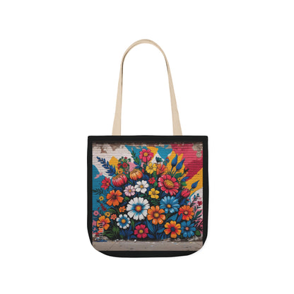 Artistic Surge - Eco-Friendly Canvas Tote Bag - FLOWERS