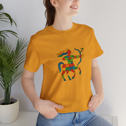 SAGITTARIUS - T-shirt, The Zodiac in Colors