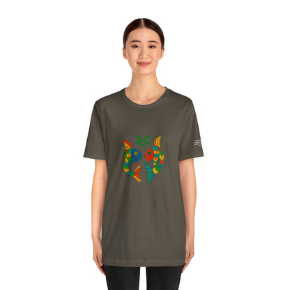 PISCES - T-shirt, The Zodiac in Colors