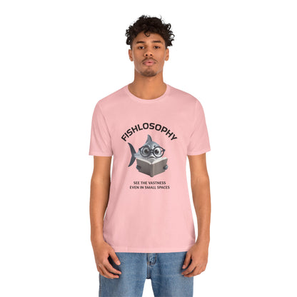 Fishlosophy Unisex Jersey Short Sleeve Tee –  See the vastness even in small spaces
