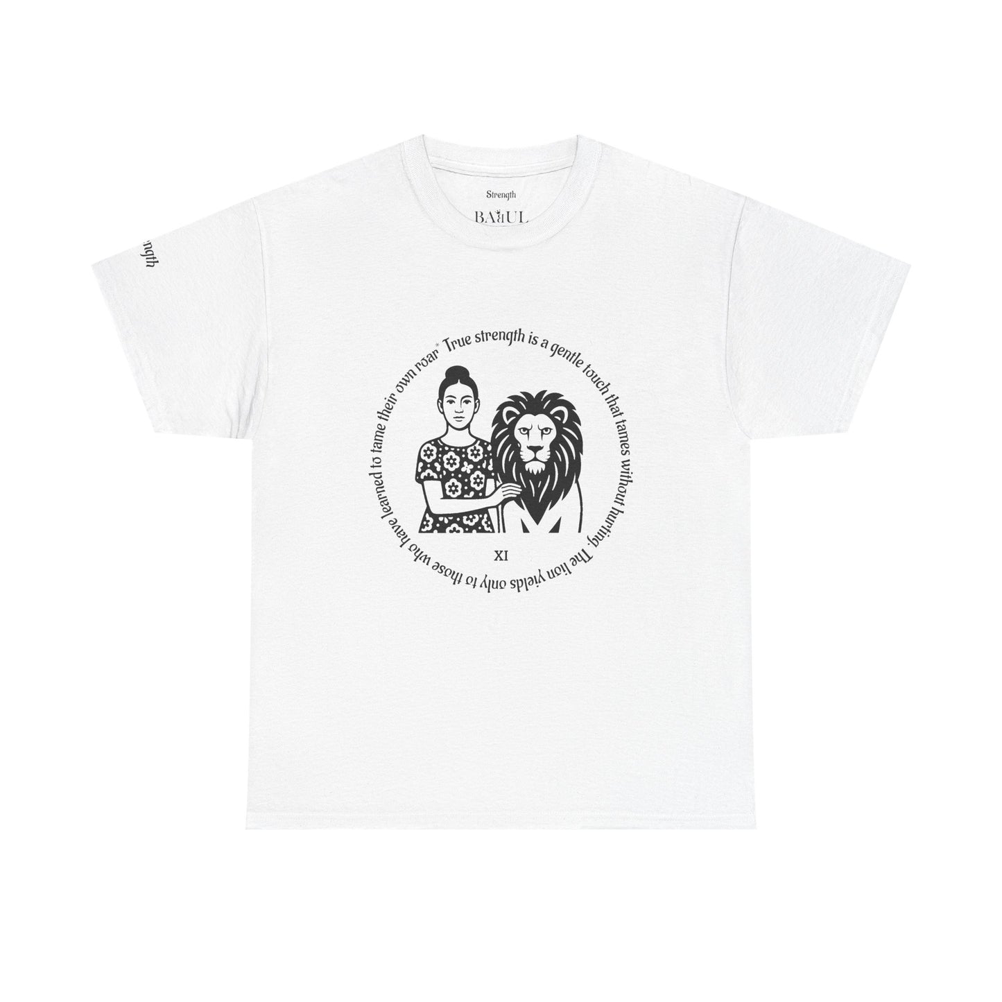 Strength - ArcanaPop T-Shirt – Where Tarot Magic Meets Pop Art