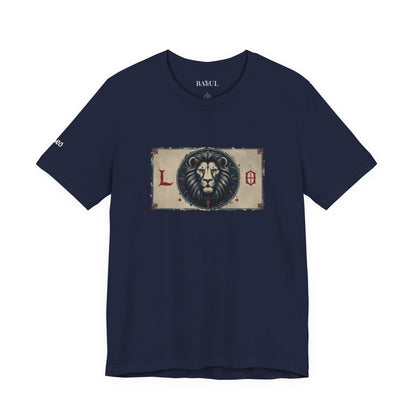 Leo - Gothic Zodiac T-Shirt. Zodiac in the Shadows
