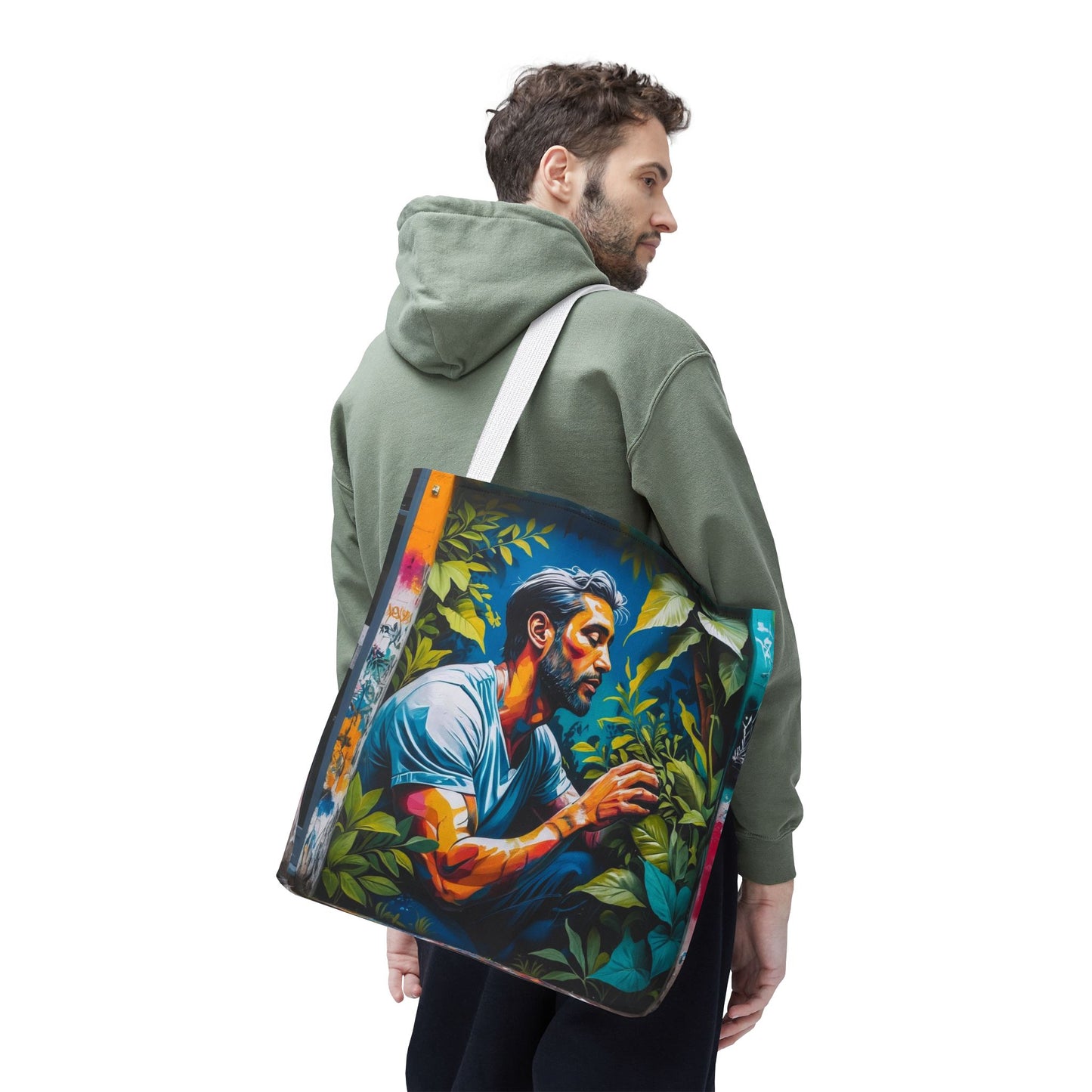Artistic Surge - Eco-Friendly Canvas Tote Bag - LOVE FOR NATURE