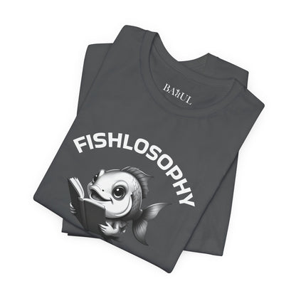 Fishlosophy Unisex Jersey Short Sleeve Tee –  The Ocean' depth is not for the faint of heart