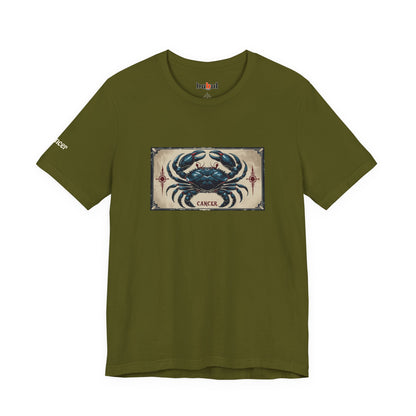 Cancer - Gothic Zodiac T-Shirt. Zodiac in the Shadows