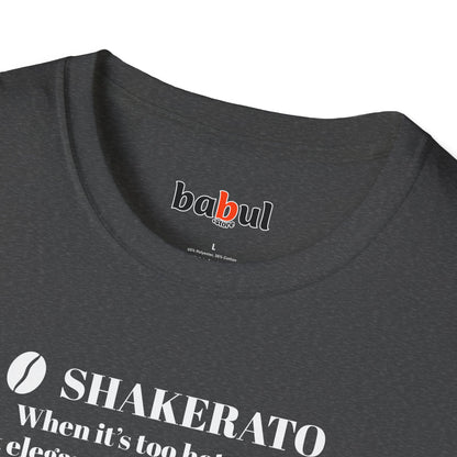 CoffeeTherapy T-Shirt – Irony Is the Best Cure (Right After Coffee)