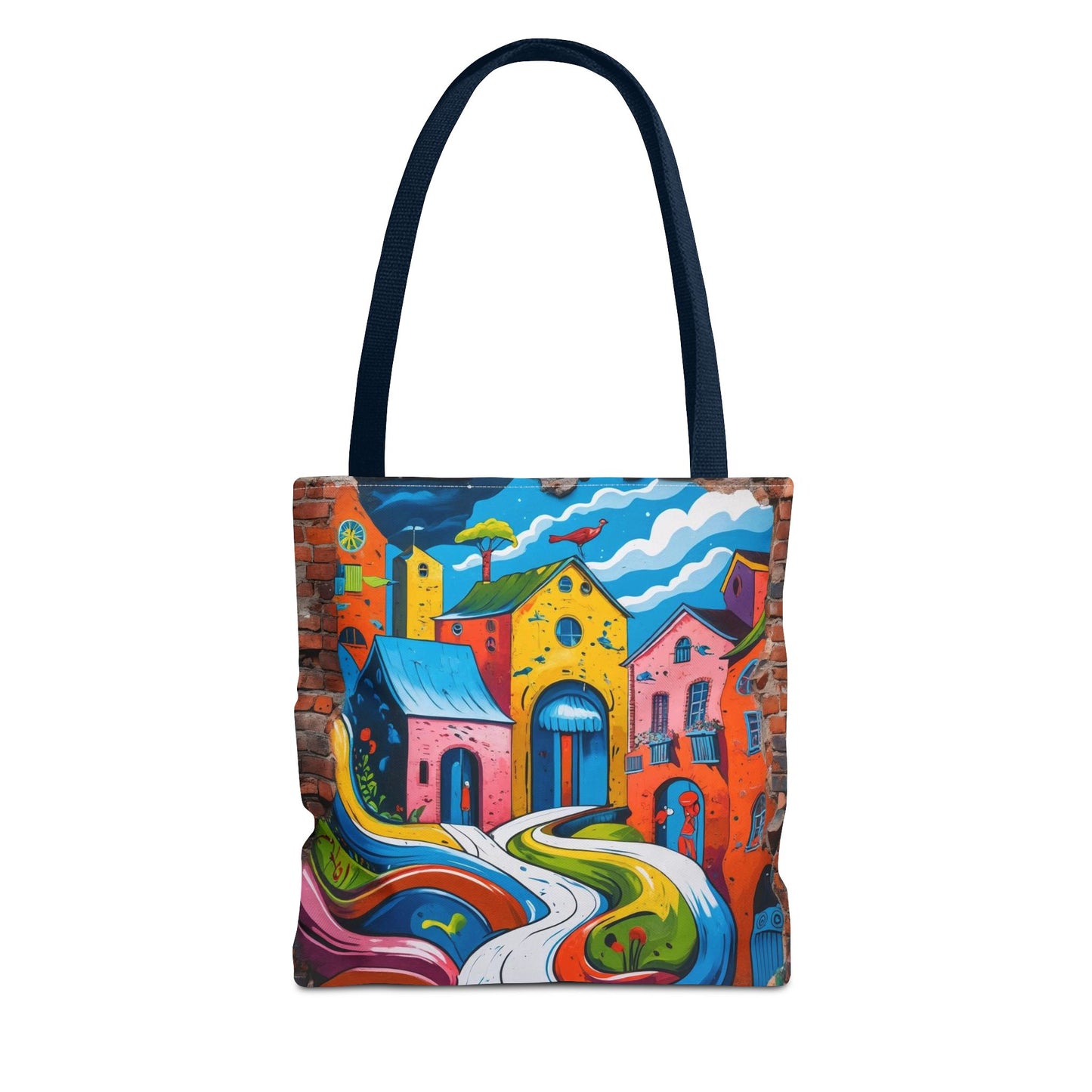 Artistic Surge - Eco-Friendly Canvas Tote Bag - HOUSES
