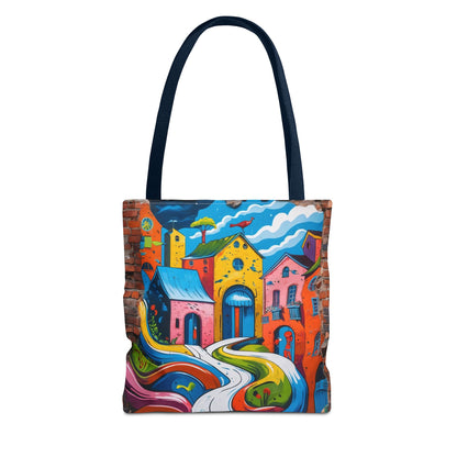 Artistic Surge - Eco-Friendly Canvas Tote Bag - HOUSES