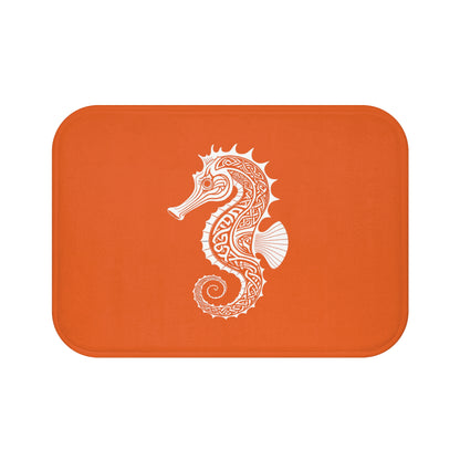Tribal Bath Mat. Ocean Energy, Tribal Style