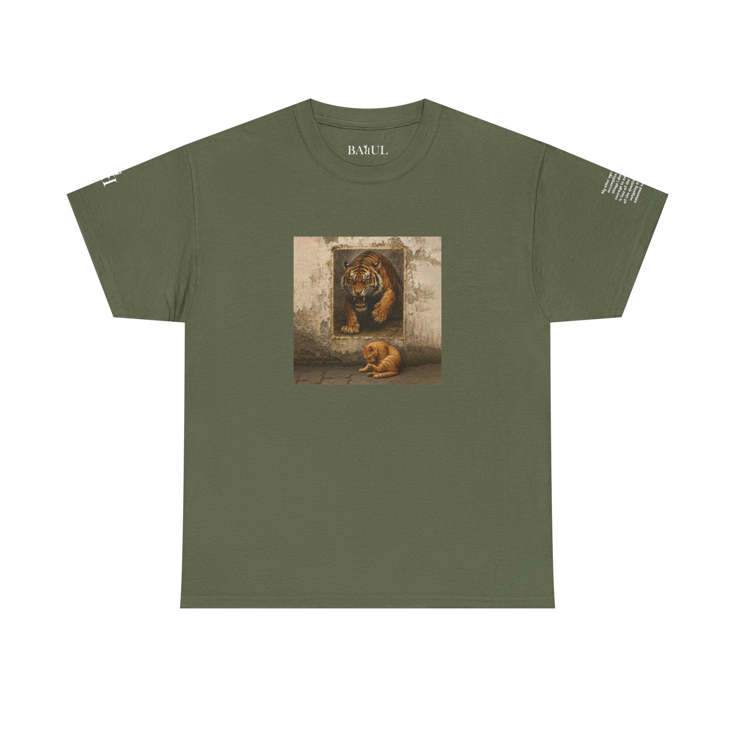 Rebel Graphic Tee - Unisex Heavy Cotton T-Shirt for the Wild at Heart. Rebel Tees, Born to Be Worn