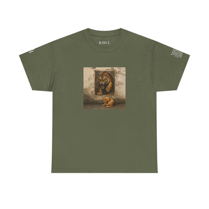 Rebel Graphic Tee - Unisex Heavy Cotton T-Shirt for the Wild at Heart. Rebel Tees, Born to Be Worn