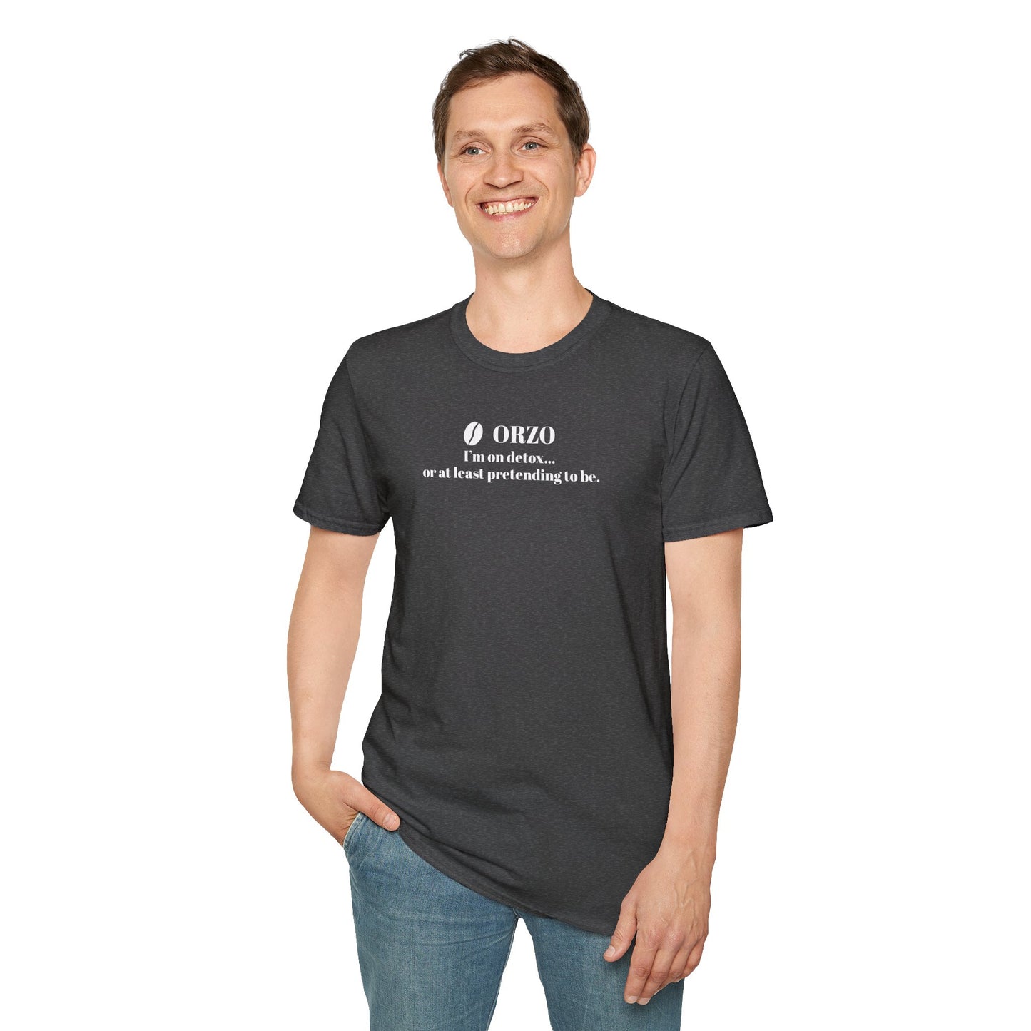 CoffeeTherapy T-Shirt – Irony Is the Best Cure (Right After Coffee)