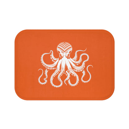 Tribal Bath Mat. Ocean Energy, Tribal Style