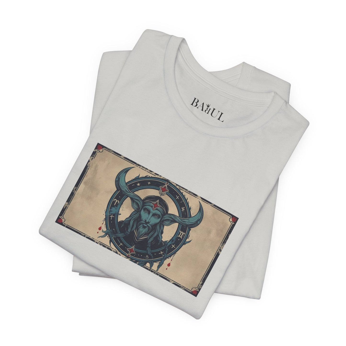 Capricorno - Maglietta con lo Zodiaco Gotico. Lo Zodiaco nell'Ombra